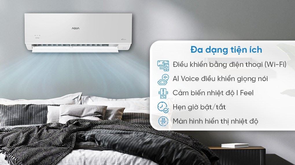Aqua Inverter 1.5 HP AQA-RUV13VS air conditioner - Features