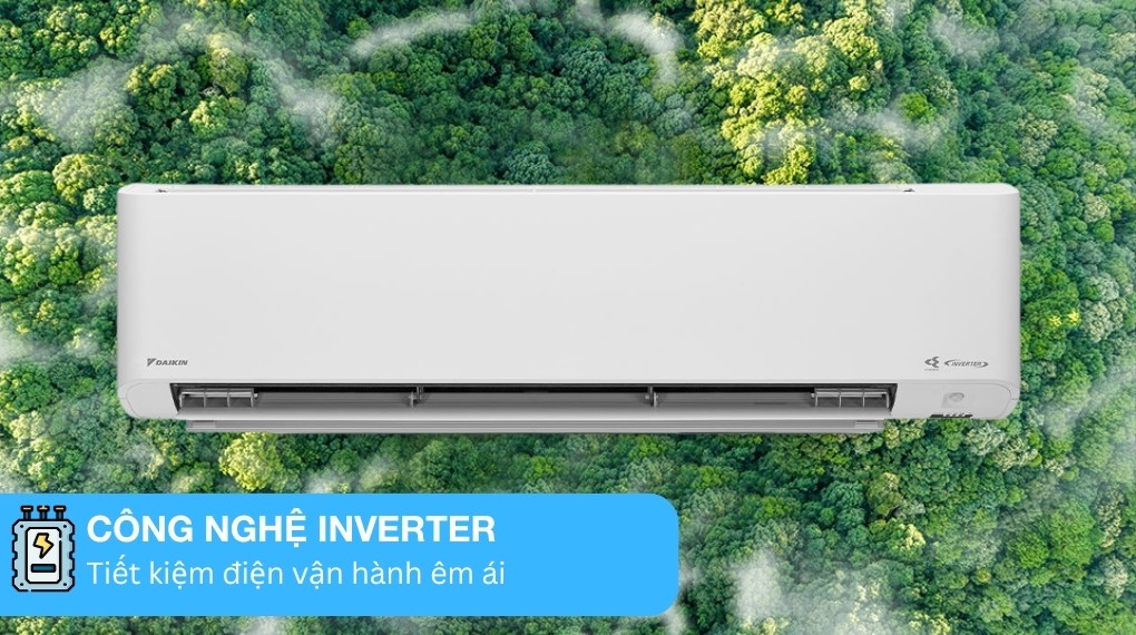 Daikin Inverter 3 HP FTKY71ZVMV air conditioner - Energy-saving technology