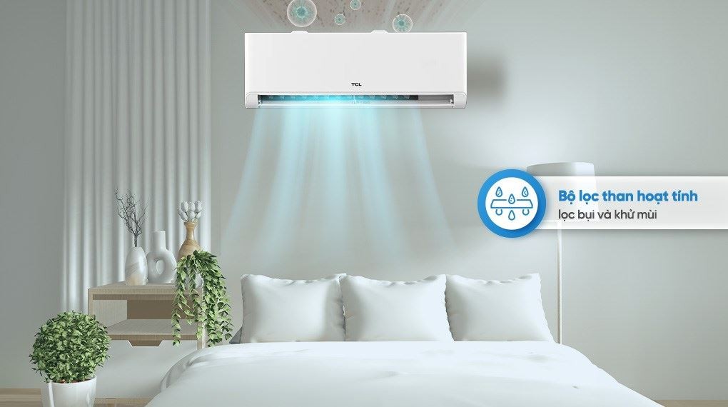에어컨 TCL Inverter 2 HP TBI-18CSD/TPHI - 공기 정화 성능