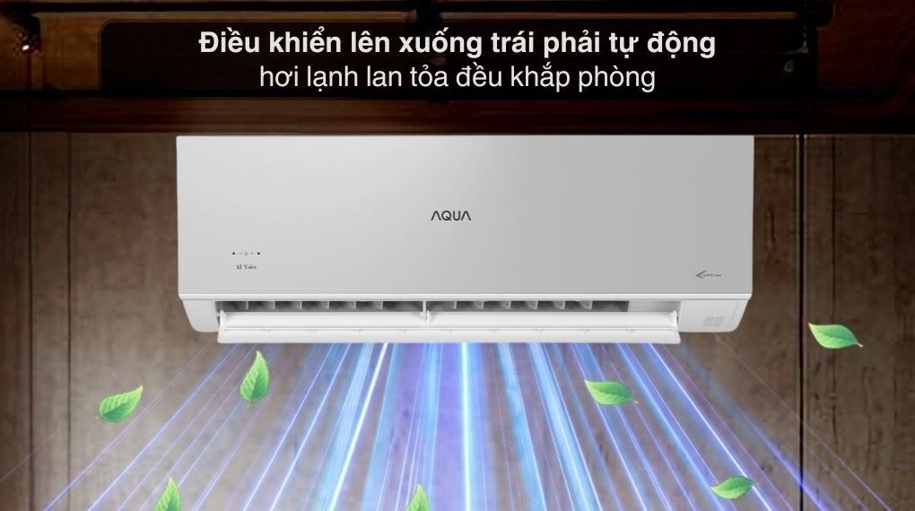 Aqua Inverter 1 HP AQA-RUV10VS 에어컨 - 4방향 풍향 조절