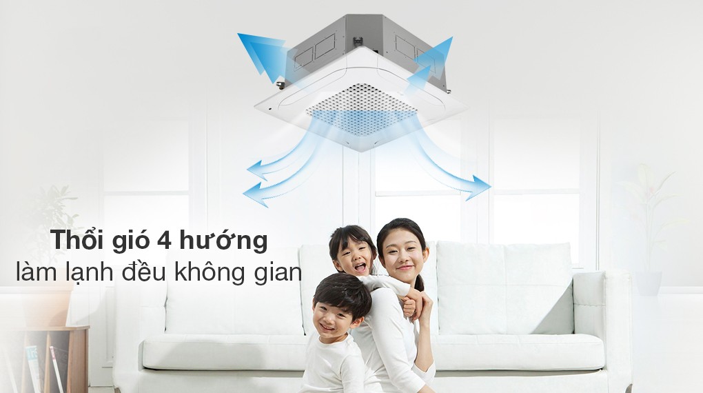 LG Inverter 3 HP ZTNQ30GNLE0 천장형 에어컨 - 송풍 방식