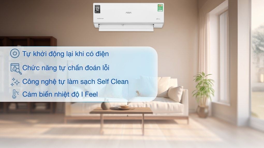에어컨 AQUA Inverter 1 HP AQA-RUV10RB3 - 편의 기능