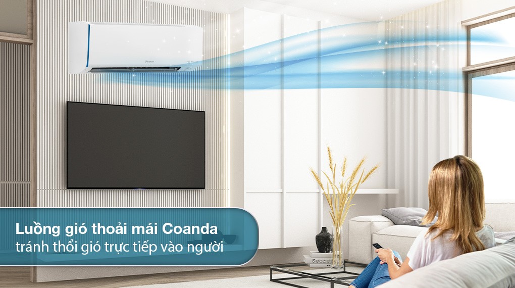 Daikin 인버터 냉난방 에어컨 1.5 HP ATHF35XVMV - 기류
