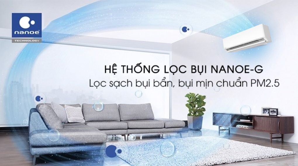 Máy lạnh Panasonic Inverter 1.5 HP CU/CS-U12BKH-8 - Khả năng lọc không khí