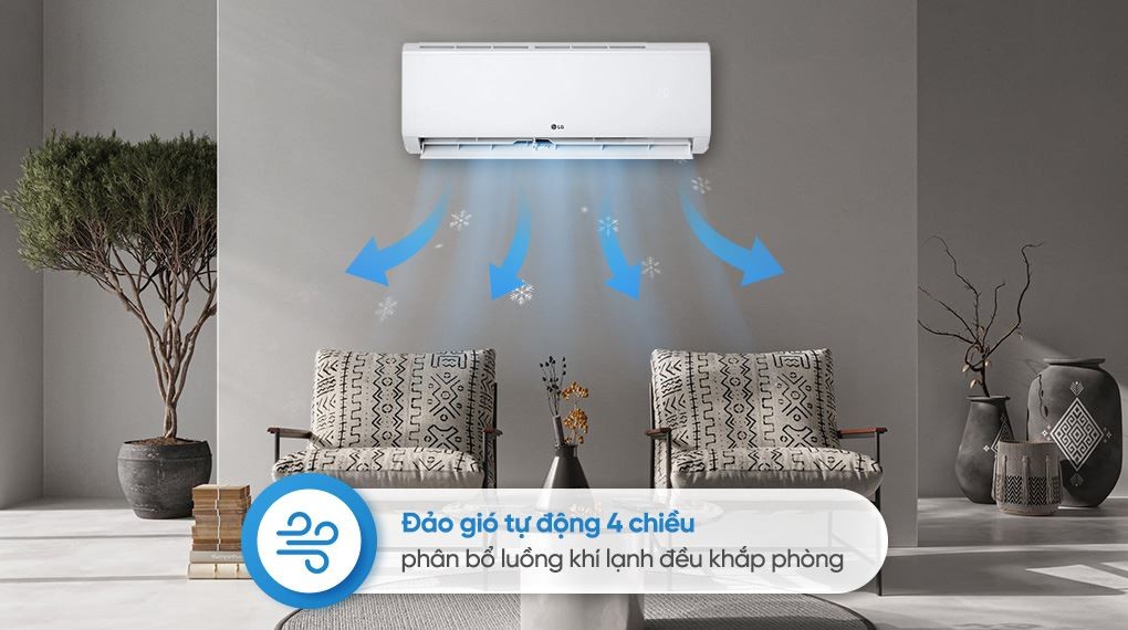 에어컨 LG Inverter 1.5 HP IFC12M1 - 송풍 방식