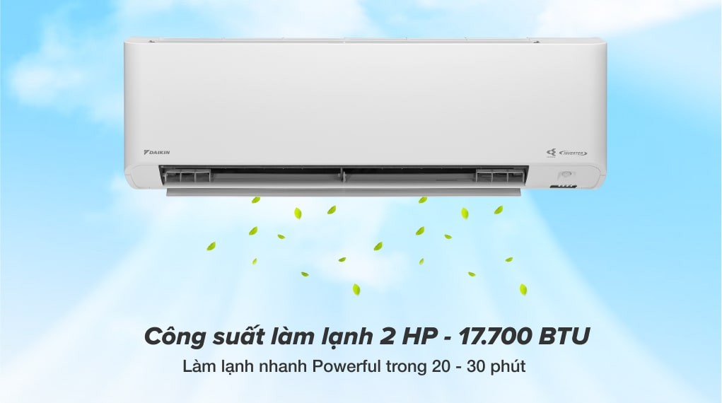 에어컨 Daikin Inverter 2 HP FTKY50WVMV - 용량