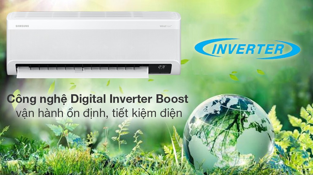 Samsung Inverter 1.5 HP AR13CYFAAWKNSV air conditioner - Energy-saving technology