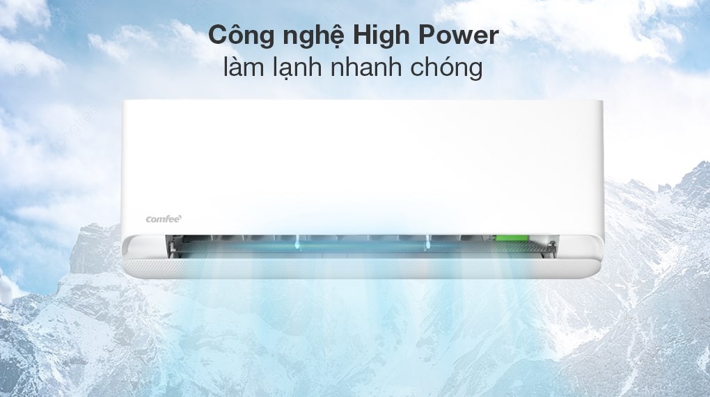 Comfee Inverter 1 HP CFS-10VCB1 air conditioner - Cooling technology