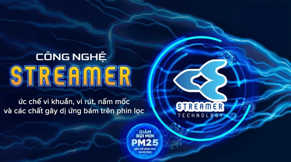 Streamer 기술 - 에어컨 Daikin Inverter 11900 BTU FTKZ35VVMV
