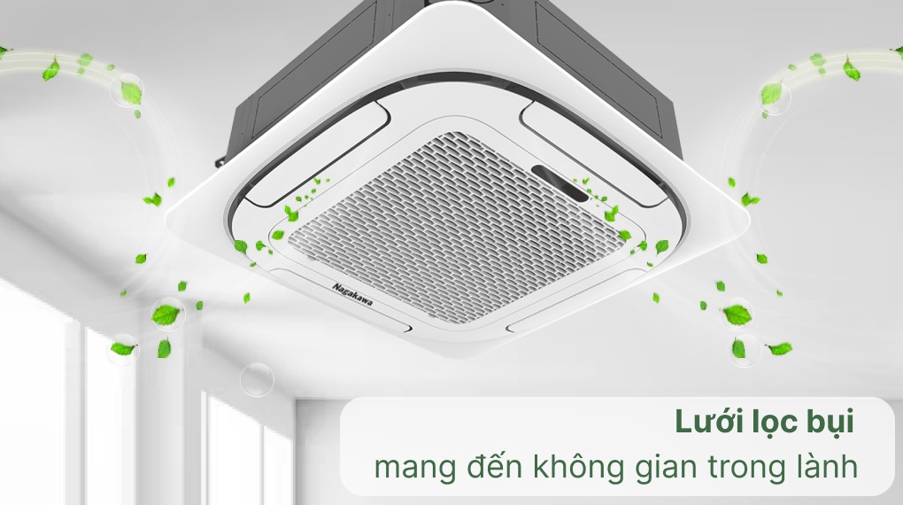 Nagakawa 2 HP NT-C18R1T20 천장형 에어컨 - 공기 정화 기능