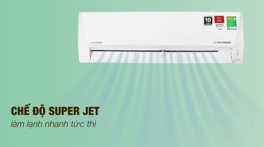 Super Jet - Sharp Inverter 2 HP AH-X18DEW 에어컨