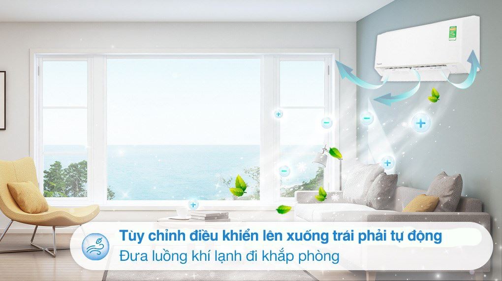 Panasonic Inverter 2 HP CU/CS-YZ18AKH-8 냉난방 에어컨 - 바람 방식