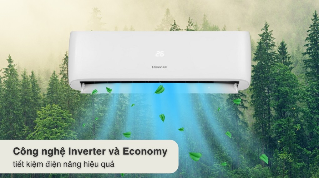 Hisense Inverter 1.5 HP AS-12TR4RLRCA00 air conditioner - Inverter technology