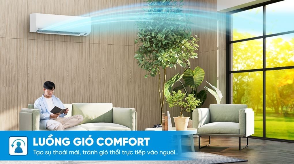 에어컨 Daikin Inverter 2 HP FTKB50ZVMV - 송풍 방식