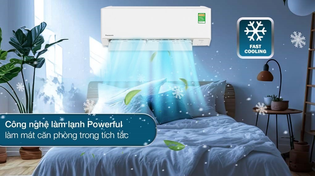Panasonic Inverter 1.5 HP CU/CS-YZ12AKH-8 air conditioner - Cooling technology   