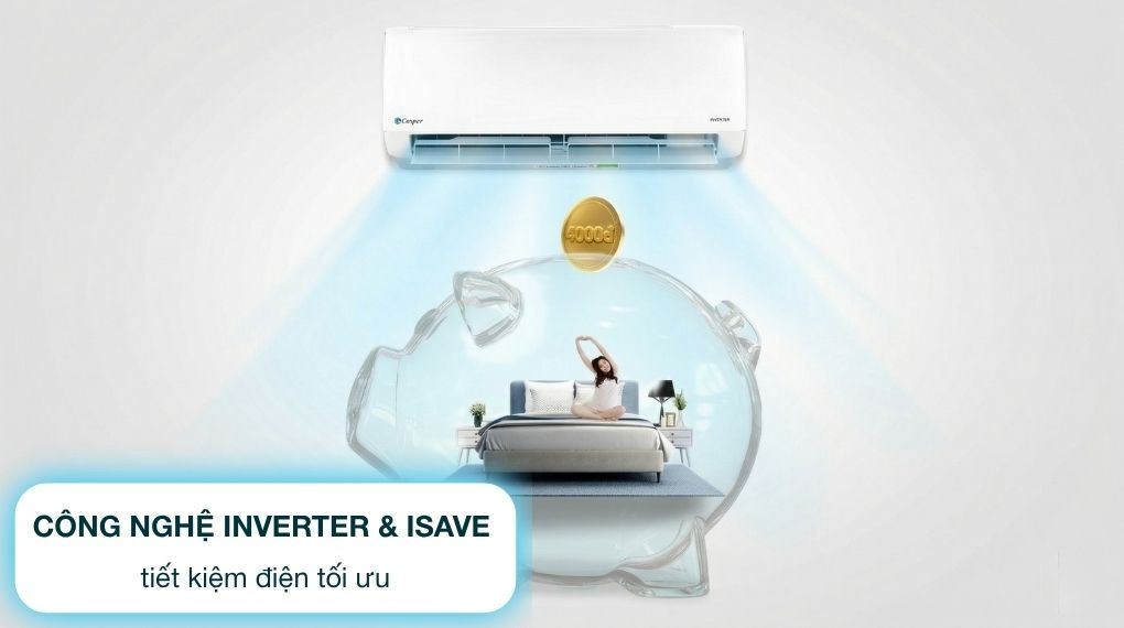 Công nghệ tiết kiệm điện - Máy lạnh Casper Inverter 1 HP JC-09IU36X 