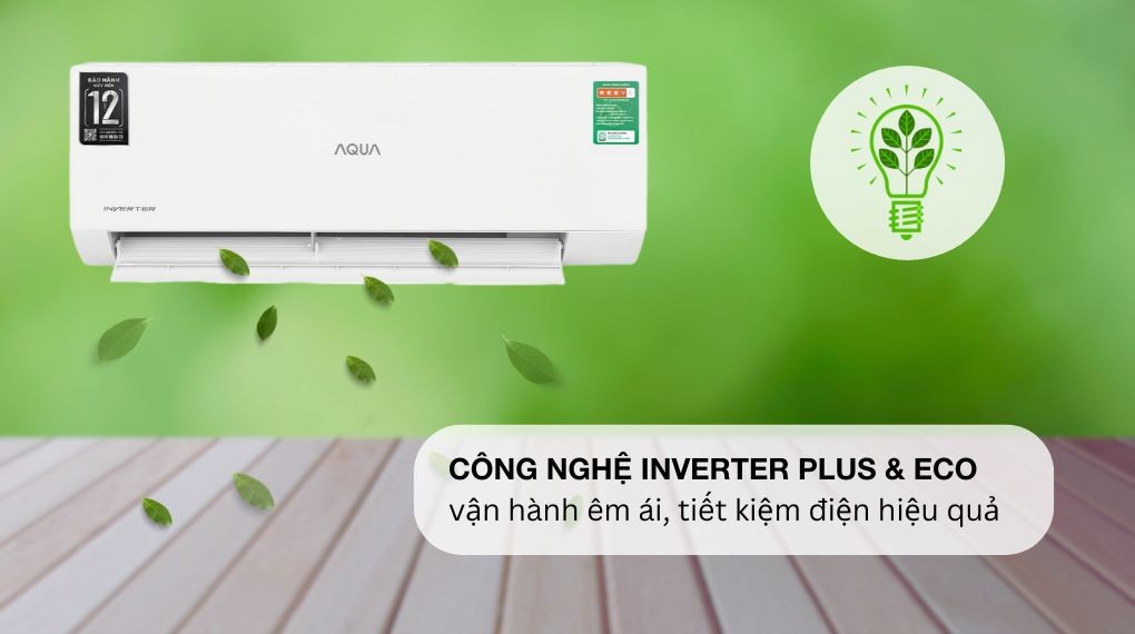Máy lạnh Panasonic Inverter 1 HP CU/CS-PU9AKH-8 - Công nghệ tiết kiệm điện