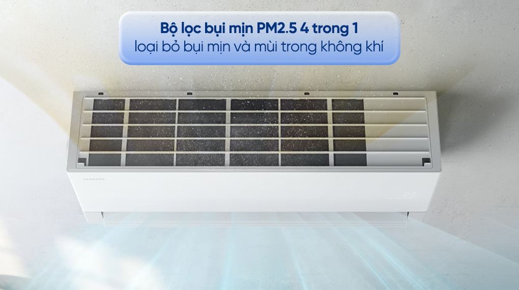 Samsung Wind-Free Inverter 1 HP AR70H10D1BWNSV air conditioner - Air filtration capability