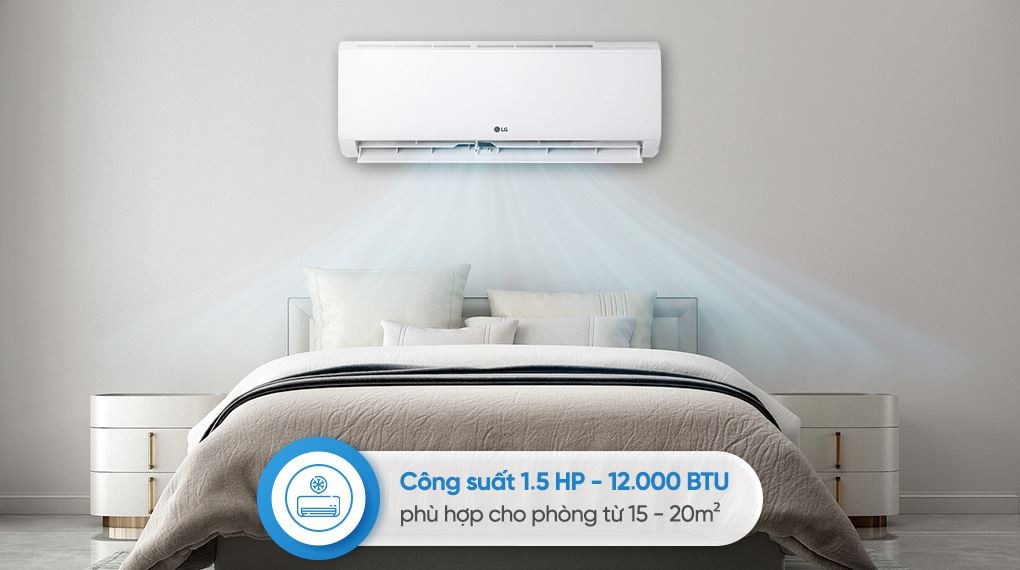 에어컨 LG Inverter 1.5 HP IFC12M1 - 냉방 용량