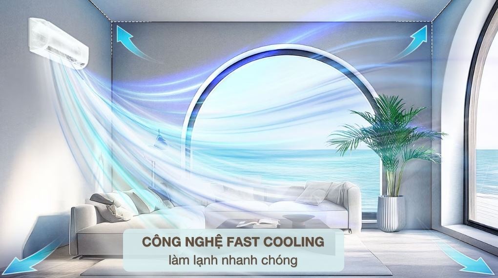 Công nghệ làm lạnh - Máy lạnh Samsung Inverter 1 HP AR40H09D0ATNSV