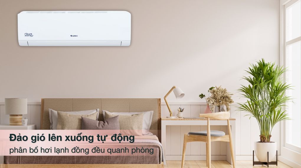 Gree Inverter 1.5 HP BD12CI air conditioner - Airflow mechanism