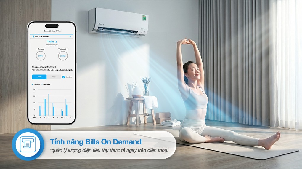 Daikin 인버터 에어컨 1 HP FTKM25AVMV - 편의 기능