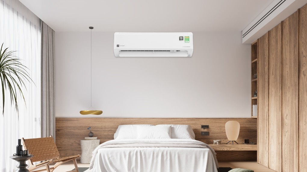 에어컨 Sharp Inverter 1 HP AH-XP10CHW - 디자인