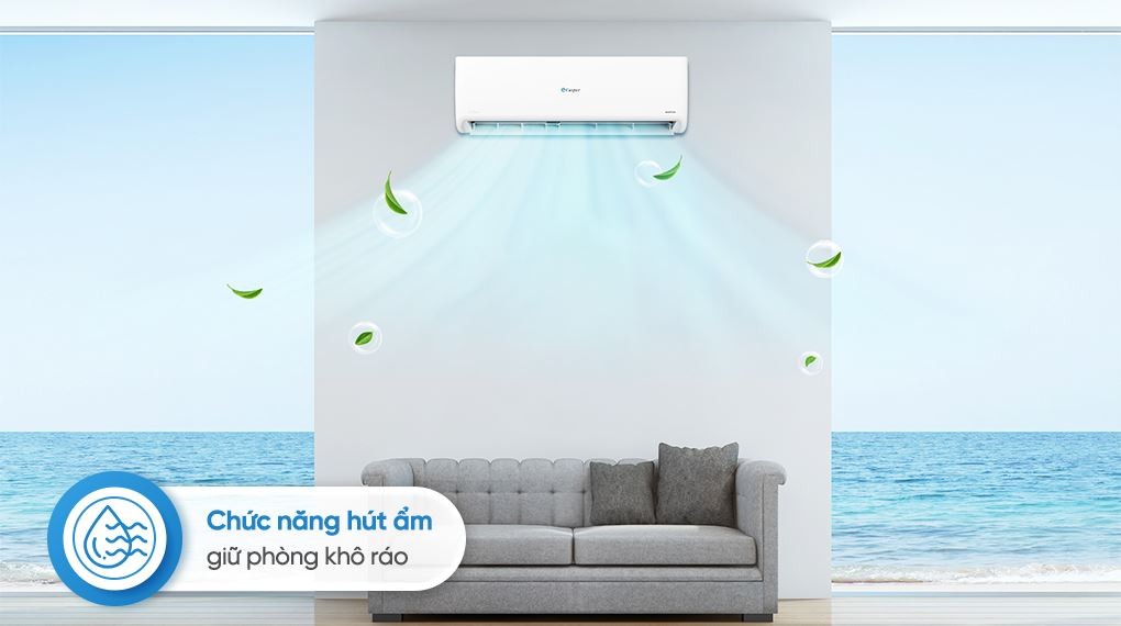 Dehumidifying - Casper Inverter heating & cooling 2.5 HP GH-24IS33 air conditioner