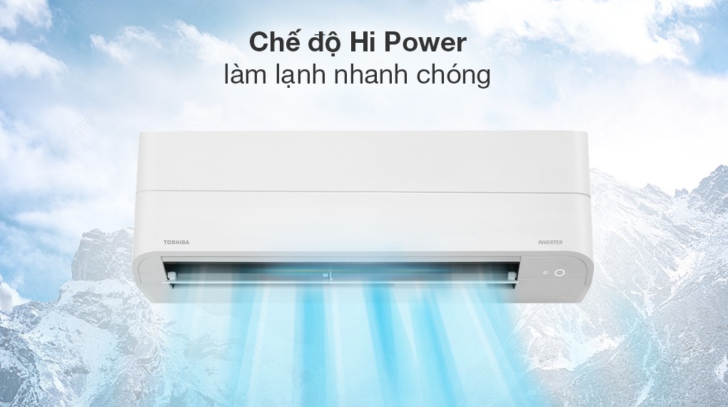Toshiba Inverter 1 HP RAS-H10Z1KCVG-V air conditioner - Cooling technology