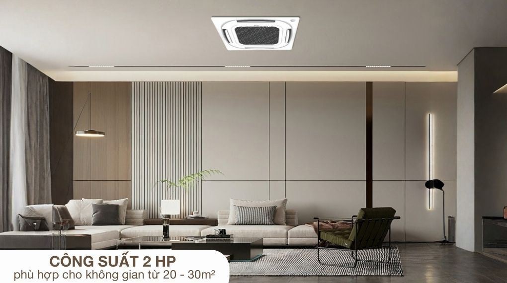 2 HP capacity - Casper Inverter 2 HP CC-18IS36 ceiling cassette air conditioner
