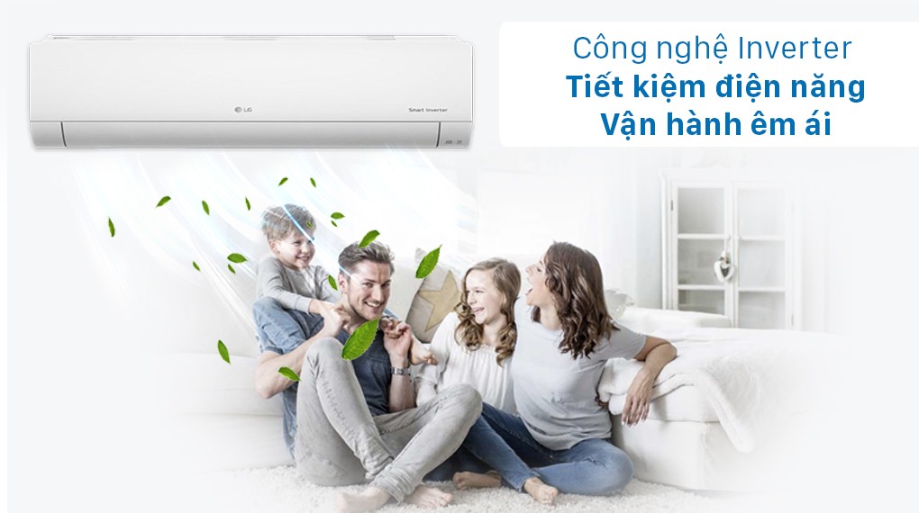 전력을 절약하는 인버터 기술 - LG 인버터 멀티 1.5 HP AMNQ12GSJA0