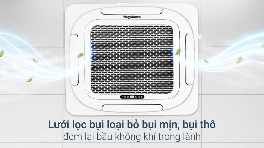 Nagakawa 5 HP NT-C50R1T20 ceiling cassette air conditioner