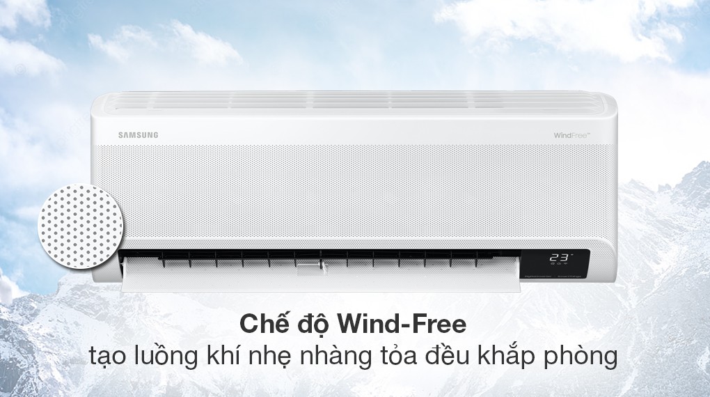 Samsung Inverter 1.5 HP AR13CYFAAWKNSV air conditioner - Airflow mechanism