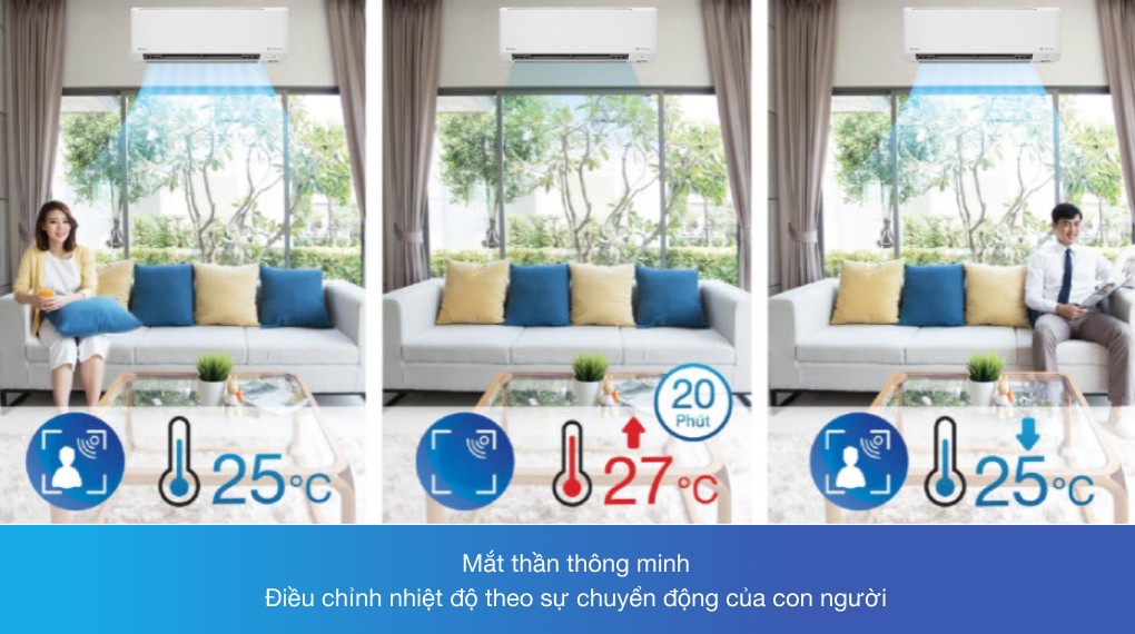 에어컨 Daikin Inverter 2 HP FTKY50WVMV - 절전 기술