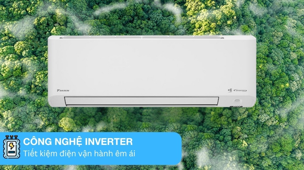 에어컨 Daikin Inverter 1 HP FTKY25ZVMV - 절전 기술