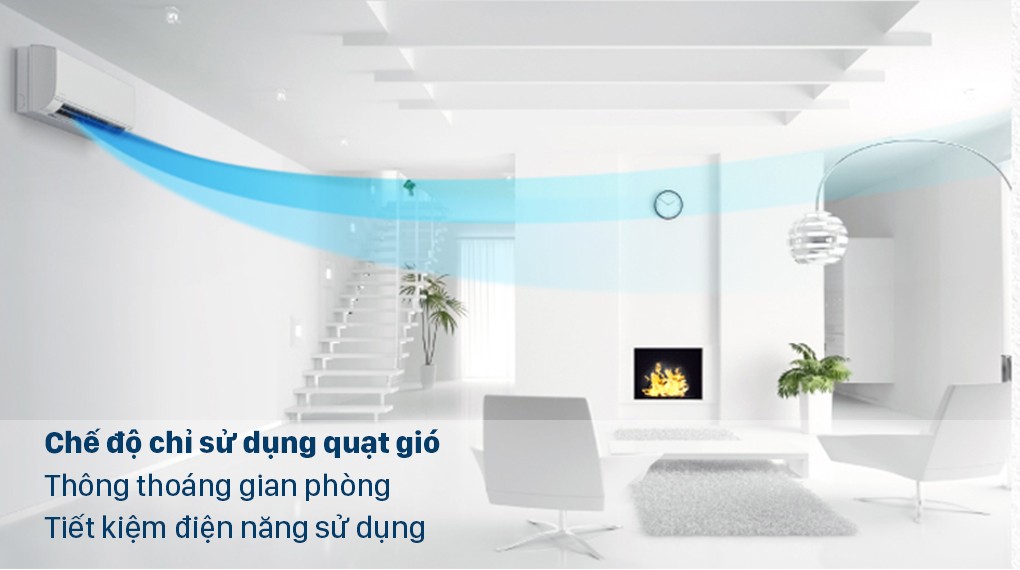 LG 인버터 멀티 1 HP AMNQ09GSJA0의 송풍 전용 모드