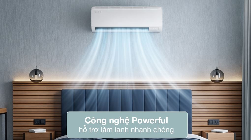 Samsung 인버터 1.5 HP AR50H13D1BHNSV 에어컨 - 빠른 냉방