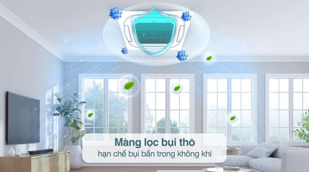 Coarse filter - Nagakawa Inverter 2 HP NIT-C18R2U35 ceiling cassette air conditioner