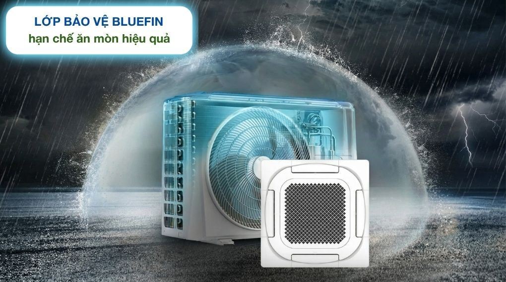 Outdoor unit design - Nagakawa Inverter 5.5 HP NIT-C50R2U35 ceiling cassette air conditioner