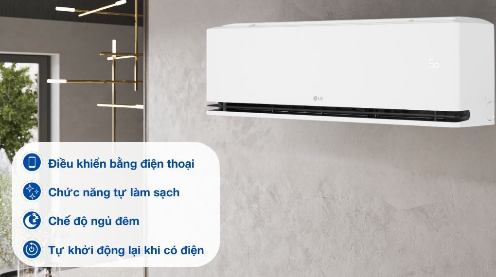 에어컨 LG Inverter 냉난방 1.5 HP IDH12M1 - 편의 기능