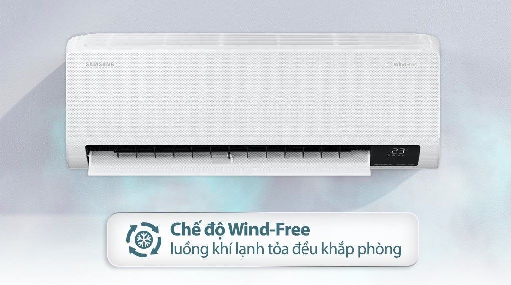 Samsung Wind-Free Inverter 1 HP AR10CYECAWKNSV air conditioner - Airflow mechanism