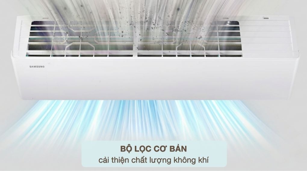 Khả năng lọc khí - Máy lạnh Samsung Inverter 1.5 HP AR40H12D0ATNSV