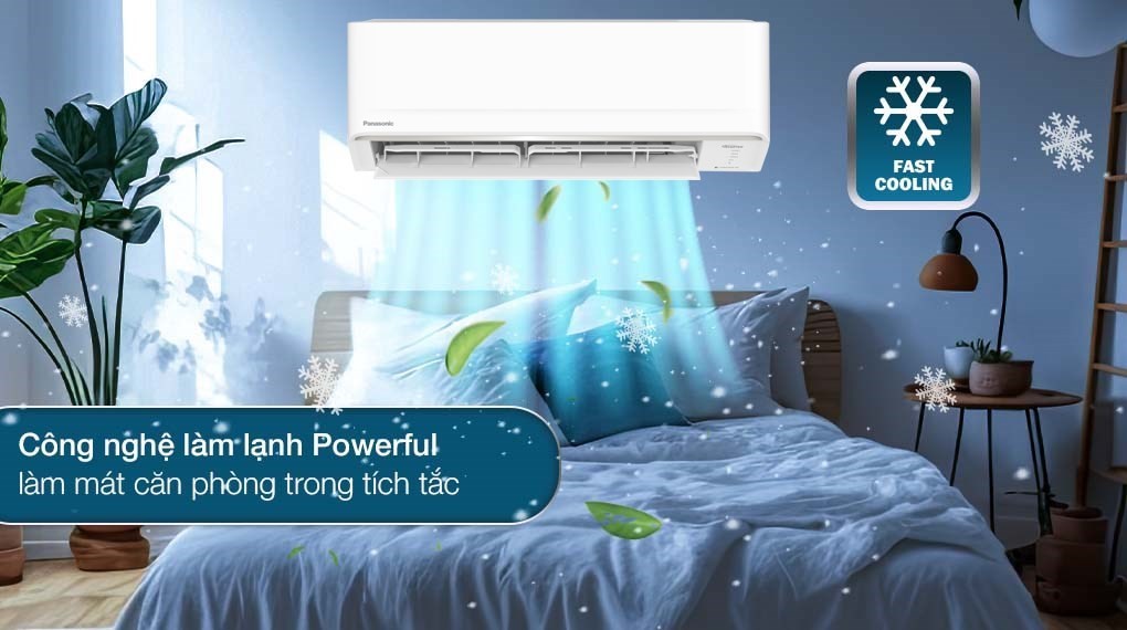 Máy lạnh Panasonic Inverter 1.5 HP CU/CS-PU12AKH-8 - Công nghệ làm lạnh