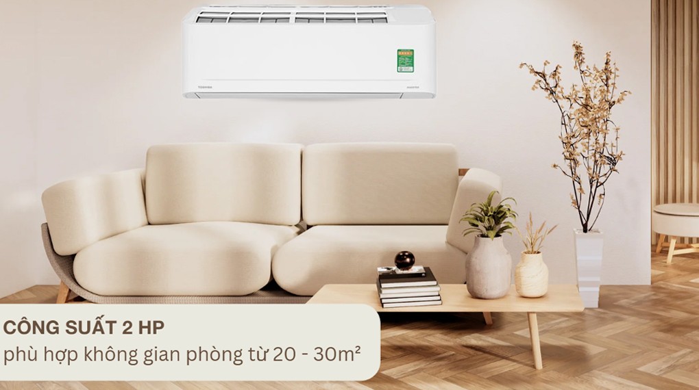 Toshiba Inverter 2 HP RAS-H18S5KCV2G-V air conditioner - Cooling technology
