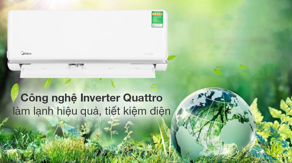 Midea Inverter 1 HP MSAGA-10CRDN8 air conditioner - Energy-saving technology