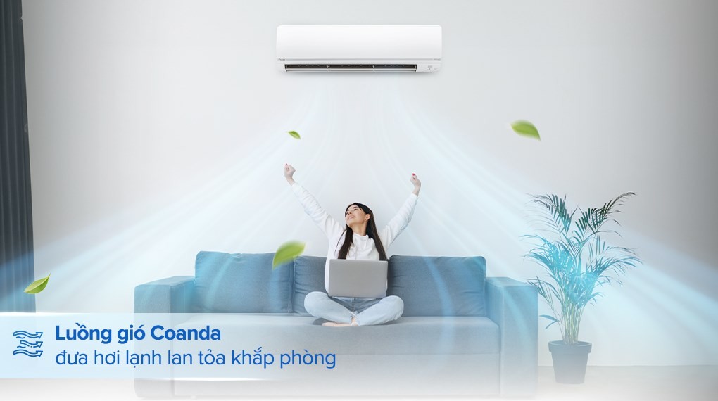 냉난방 에어컨 Daikin 인버터 2 HP FTHF50VAVMV - 코안다 기류