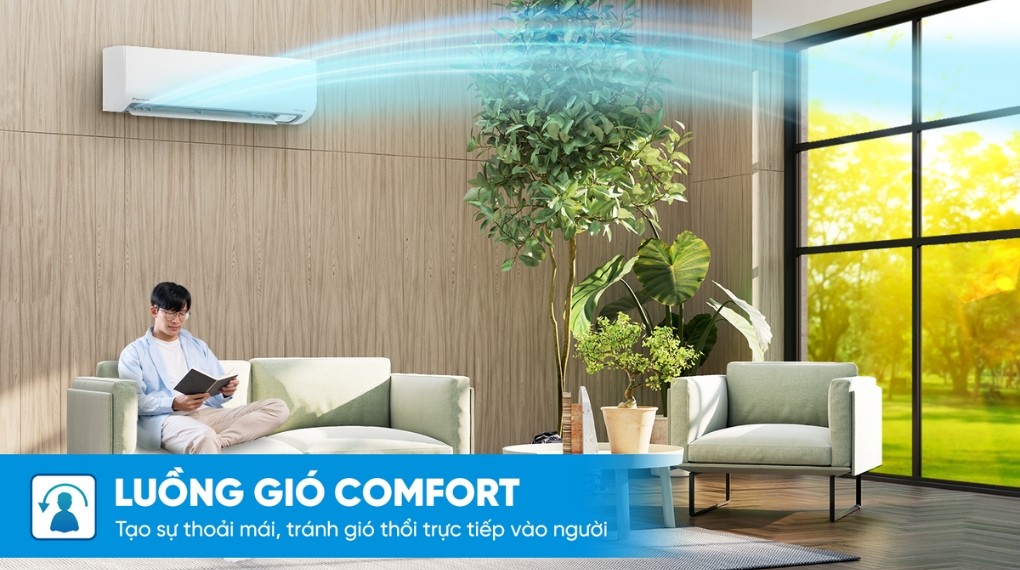 에어컨 Daikin Inverter 2.5 HP FTKB60ZVMV - 송풍 방식