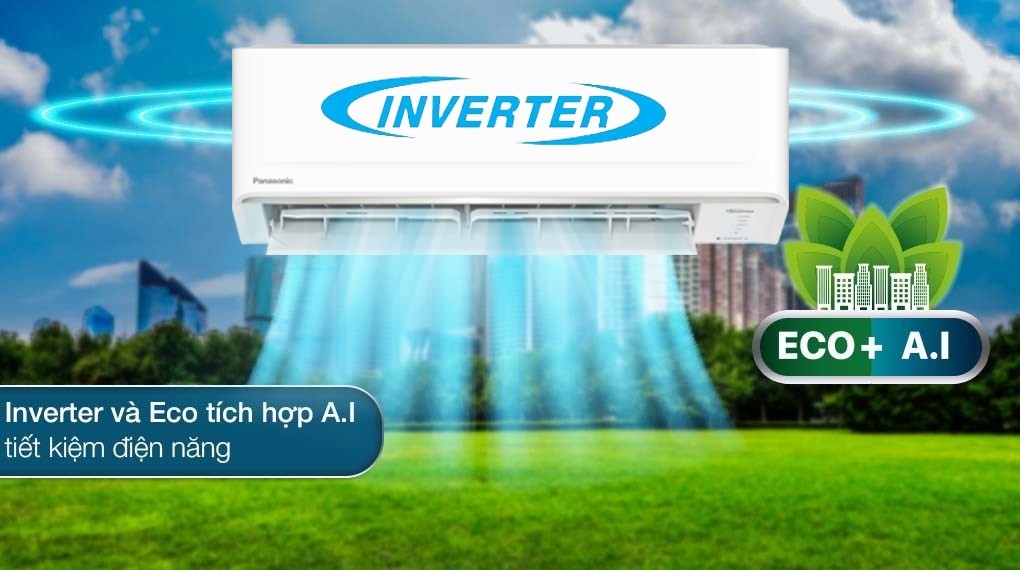 Panasonic Inverter 2 HP CU/CS-YZ18AKH-8 에어컨 - 절전 기술