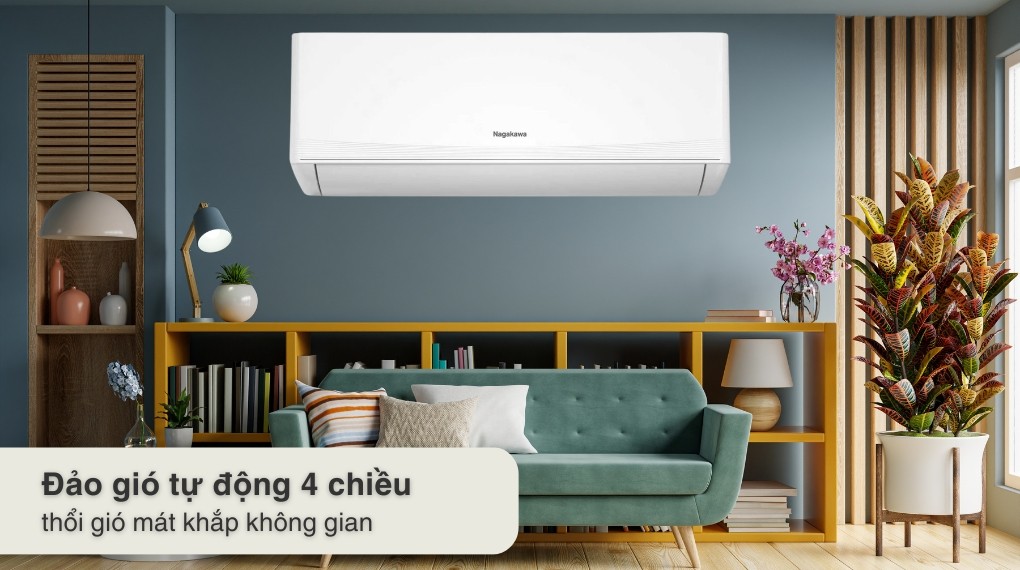 에어컨 Nagakawa Inverter 2.5 HP NIS-C24R2T62 - 송풍 방식