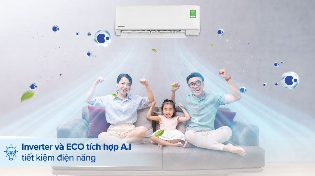 Panasonic Inverter 2 HP CU/CS-PU18AKH-8 air conditioner - Energy-saving technology